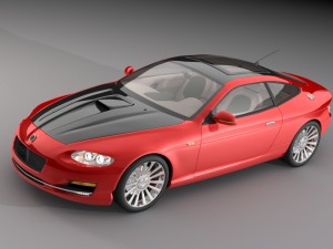 dosch 3d car sample 3D Model