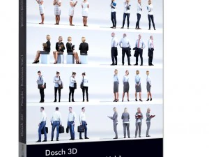 dosch 3d people sample 3D Model