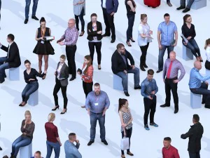 dosch 3d - lopoly people vol2 3D Model