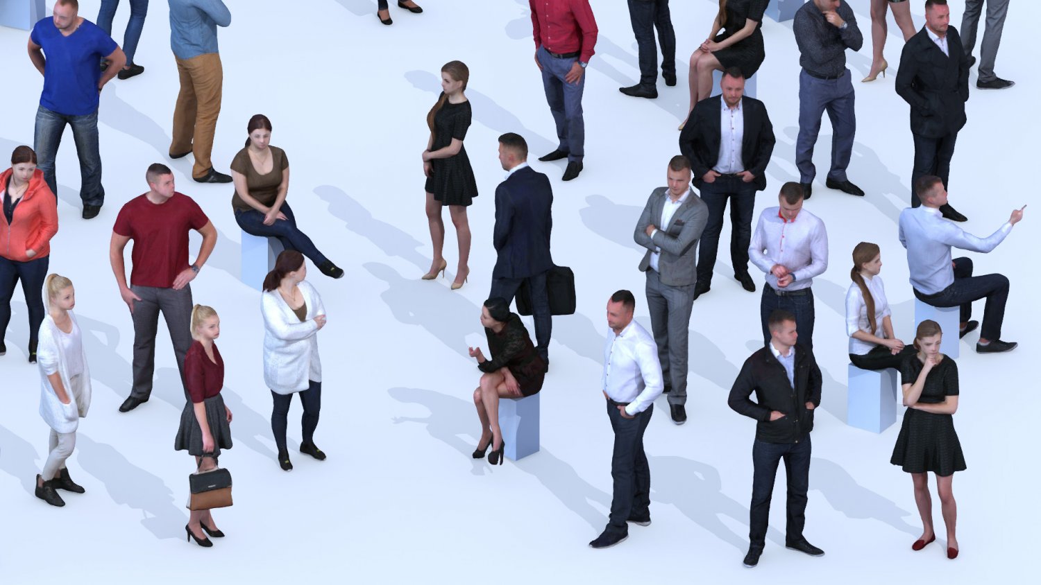Dosch 3d Lopoly People Vol2 3d Model In Other 3dexport