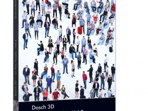 dosch 3d - lopoly people vol 3 Modello 3D
