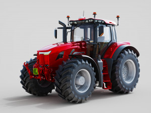 DOSCH 3D - Agricultural Tractor Details 3D-Modell
