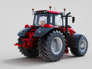 DOSCH 3D - Agricultural Tractor Details 3D-Modell