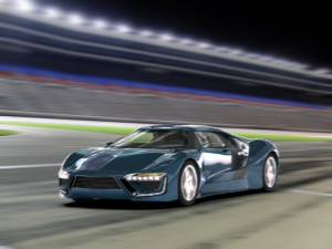 DOSCH 3D - Car Details - Hydrogen Sports Car 3D Model