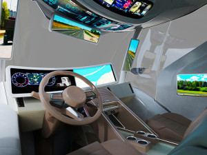 DOSCH 3D - Futuristic Truck Details - Hydrogen 3D Model