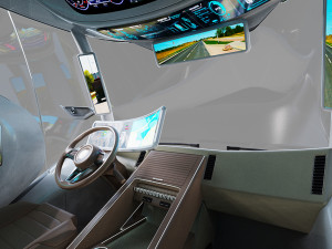 DOSCH 3D - Futuristic Truck Details - Hydrogen 3D Model
