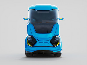 DOSCH 3D - Futuristic Truck Details - Hydrogen 3D Model