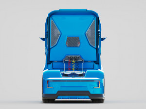 DOSCH 3D - Futuristic Truck Details - Hydrogen 3D Model