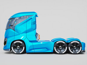 DOSCH 3D - Futuristic Truck Details - Hydrogen 3D Model
