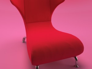 armchair giovannetti lsa 3D-Modell