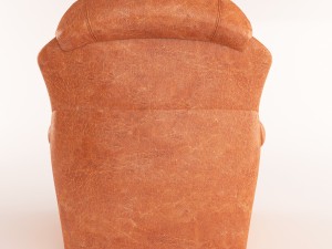 chair leather Modelo 3D