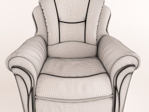 chair leather Modelo 3D