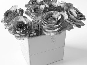 rose orange 3D Model