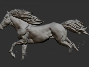 말 3D 프린트 모델