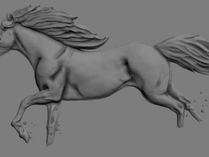horse 3D Print Model