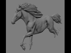 horse 3D Print Model