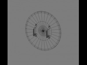 viking shield model - 1 Model 3D