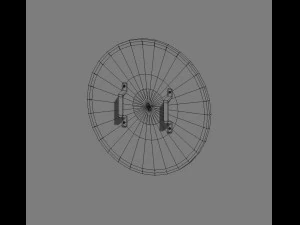 viking shield model - 1 3D Model