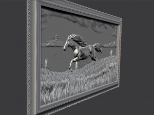 horse at the lake Modelo de impresión 3D