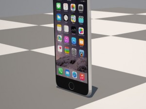apple iphone 6 3D 모델