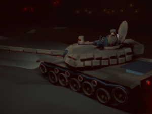 tank lowpoly 3D Model