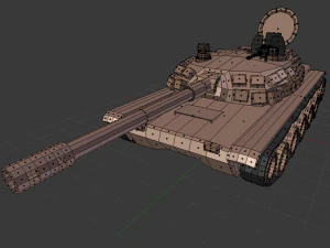 tank lowpoly 3D Model
