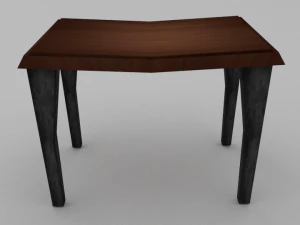 wooden table 3D Model