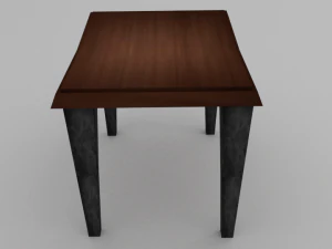 wooden table 3D Model