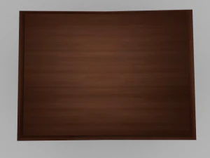 wooden table 3D Model