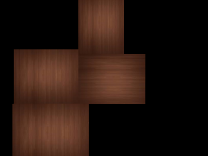 wooden table 3D 모델
