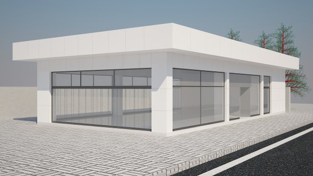 simple build Modèle 3D .c4d .max .obj .3ds .fbx .stl .blend 