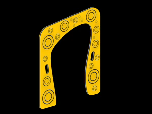 panel hdpe-untuk taman bermain Model 3D