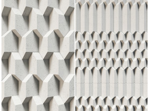 3d panel giovanni barbieri trifaces 3D Model