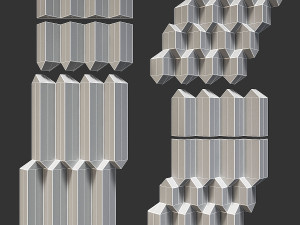 3d panel giovanni barbieri trifaces 3D Model