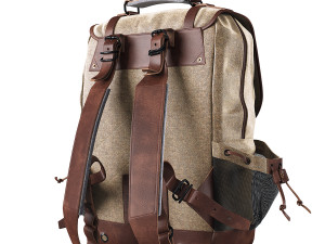 dakota waxed canvas commuter backpack Model 3D
