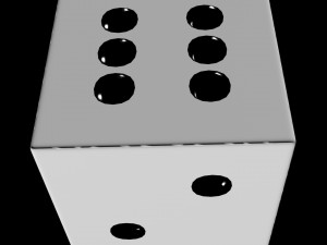 dice 3Dモデル