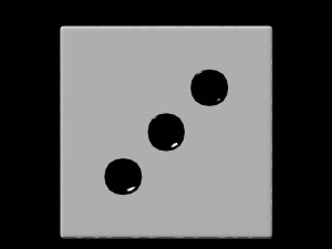 dice 3Dモデル