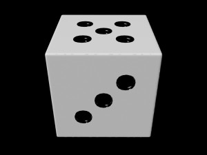 dice 3Dモデル