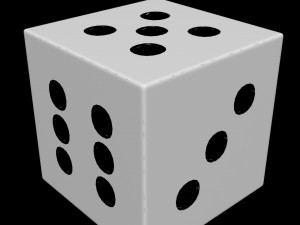 dice 3Dモデル
