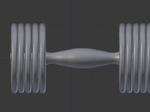 dumbell 3D Model