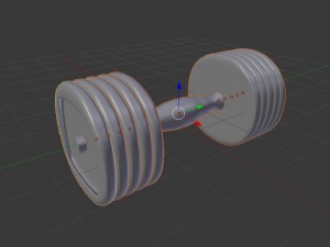 dumbell 3D Model