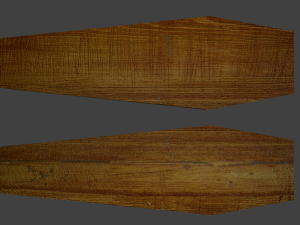 wooden coffin 3D Модель