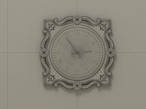 wall clock 3D Model