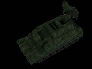 russian aa tank tor 3D Model