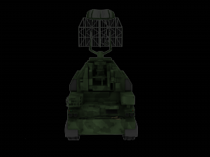 russian aa tank tor 3D Model