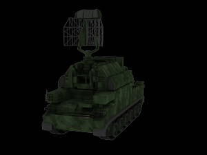 russian aa tank tor 3D Model