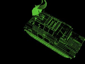 russian aa tank tor 3D Model
