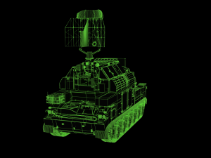 russian aa tank tor 3D Model