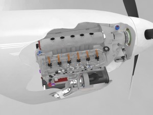 engine Model 3D