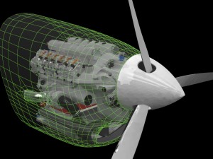 engine Model 3D